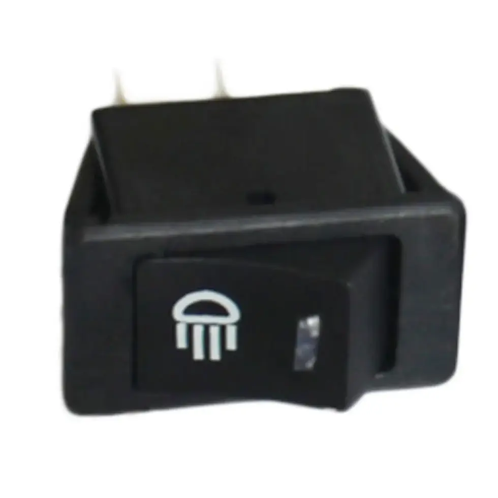 Thumbnail: Optional Color Boat Shape 12V 35A DC Car Auto Fog Light 4 Pin LED Push Button Ro