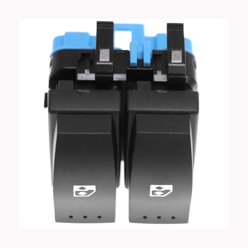 Thumbnail: 2 Button Electric Window Lifter Switch 8200107772 8200315040 For Renault Megane