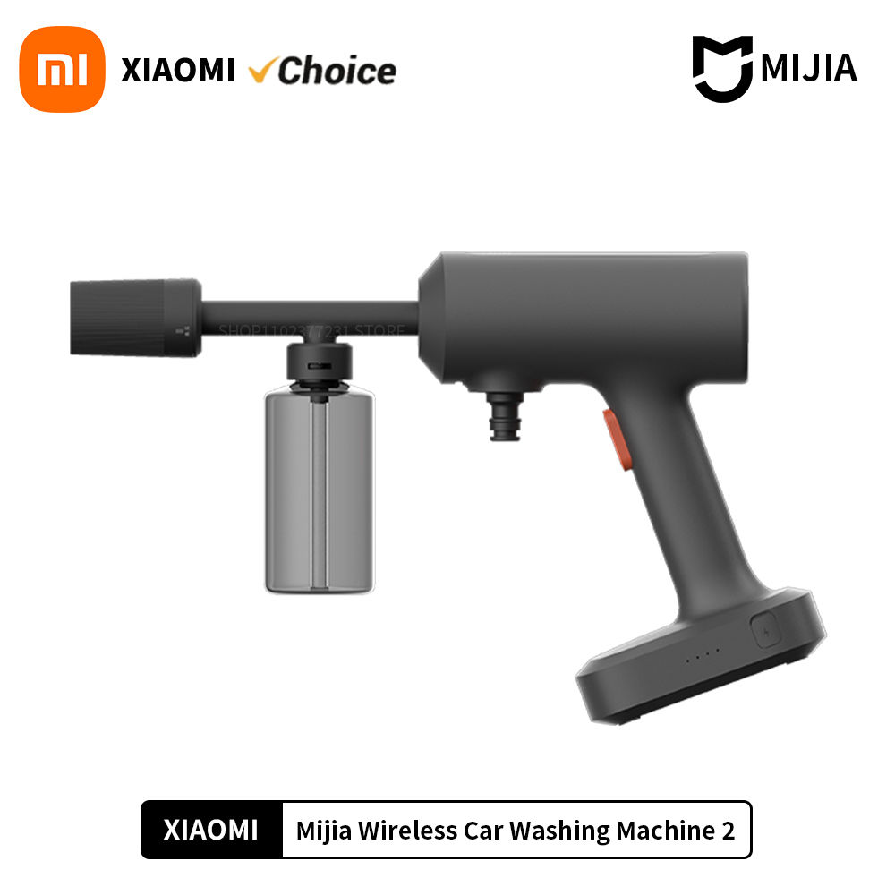 Original Xiaomi Mijia Wireless Car Washer 2 160L/h Large Water Volum Efficient F