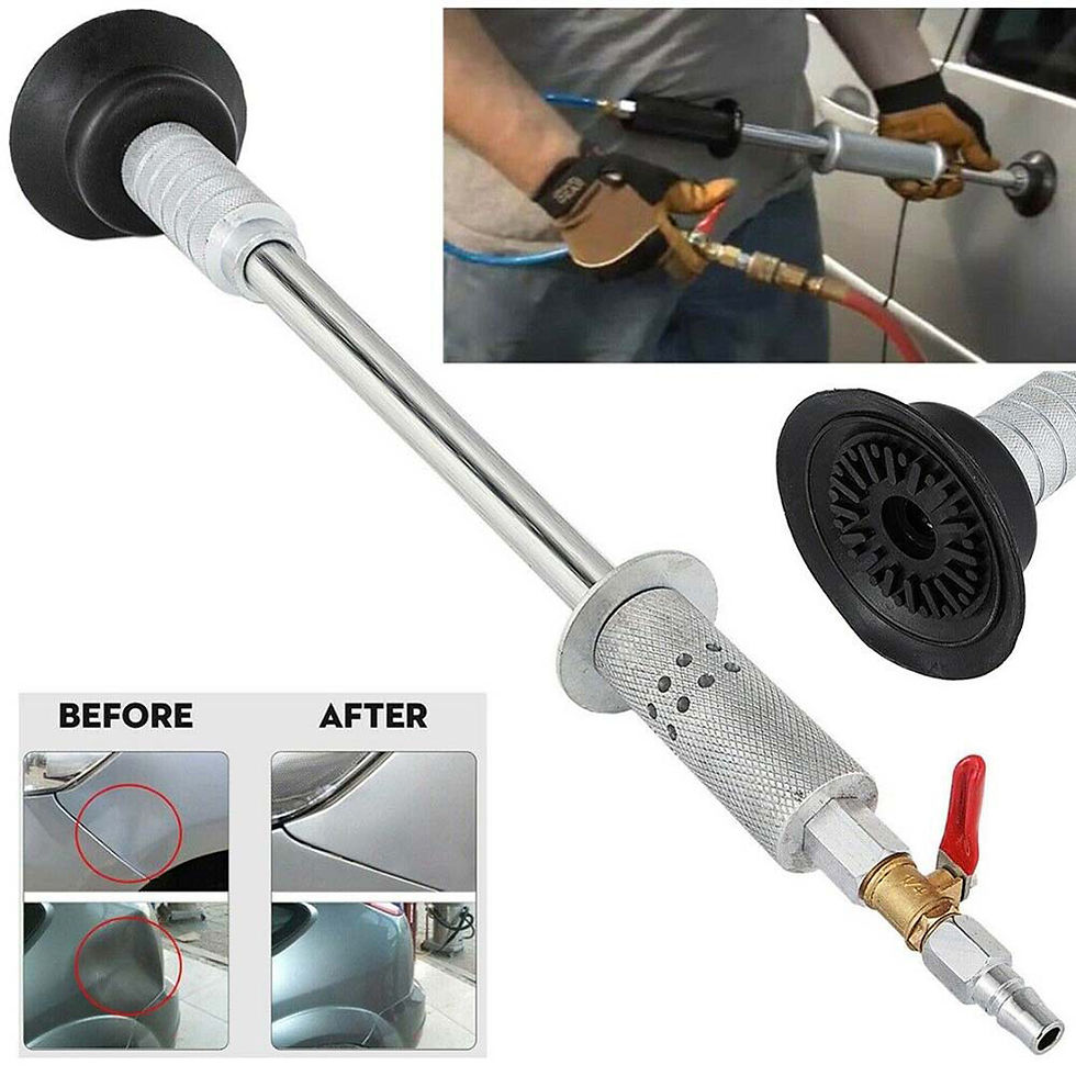 Thumbnail: Auto Body Repair Slide Hammer Aluminum Car Dent Puller Suction Cup Rubber Pneuma