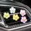 Thumbnail: Car Air Outlet Decorative Clip Daisy Car Ornaments Resin Accessories Crystal Dai