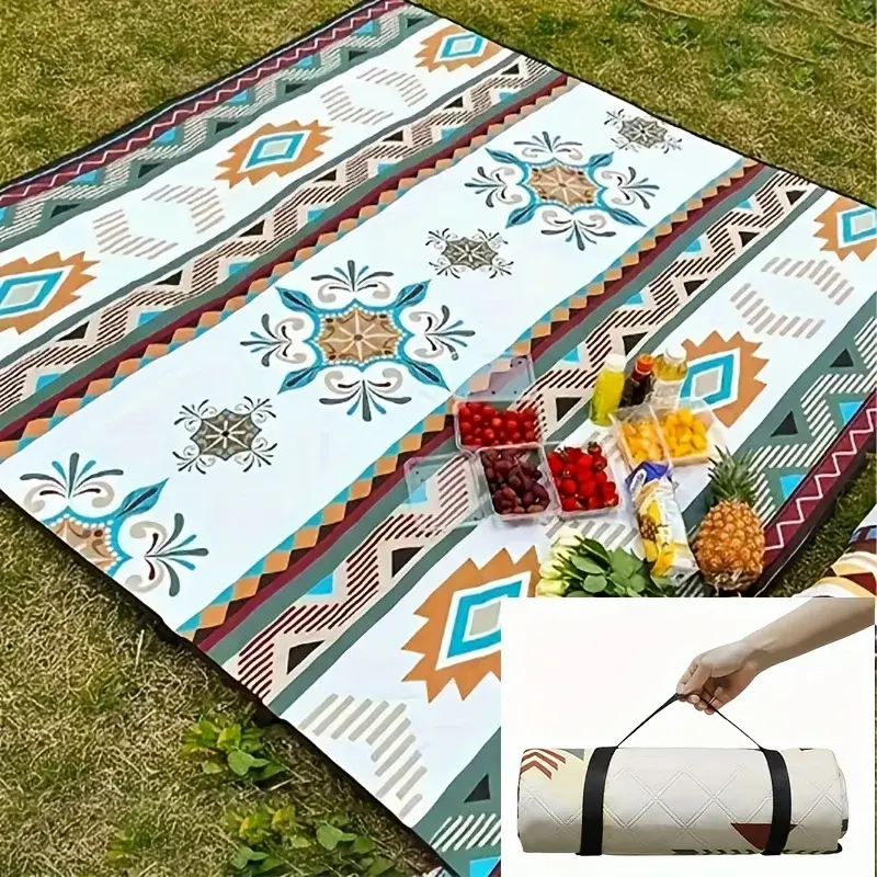 Outdoor Camping Picnic Blanket, Suitable for Camping, Barbecues, Hiking and Trav