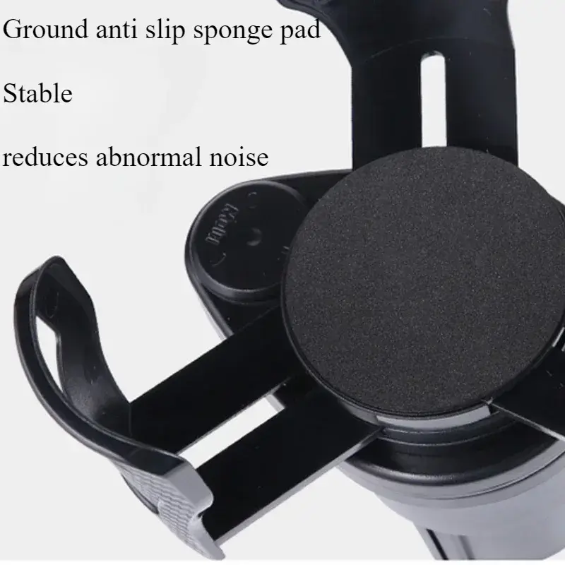 Thumbnail: 1PC Car cup holder carbon fiber car water cup holder is divided into two parts a