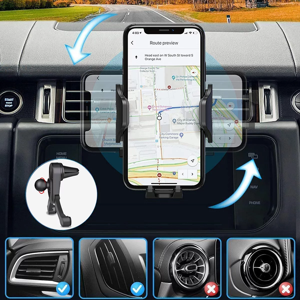 Thumbnail: Suction Cup Car Phone Mount for Iphone 16 15 14, 13, 12, Samsung, 1 Count, 1 Pac