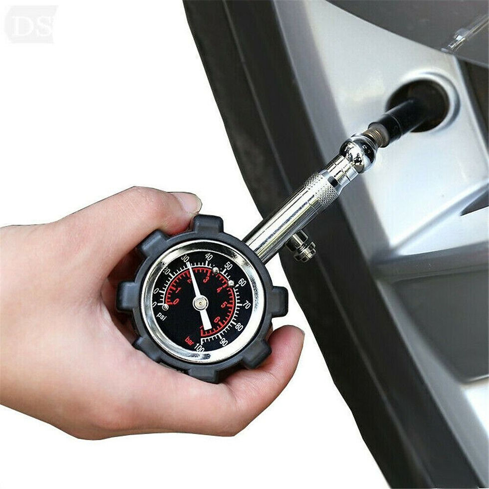 Thumbnail: 100 PSI Tire Pressure Gauge With Reset Function Heavy Duty Car Air Pressure Tyre