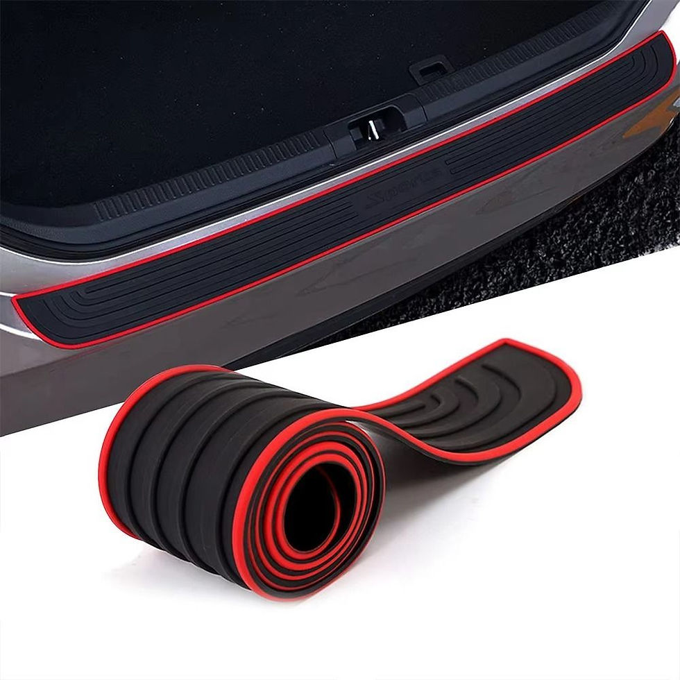 Thumbnail: Anti-Scratch Door Edge Guard Car Rear Bumper Protector Guard Rubber Mouldings Pa