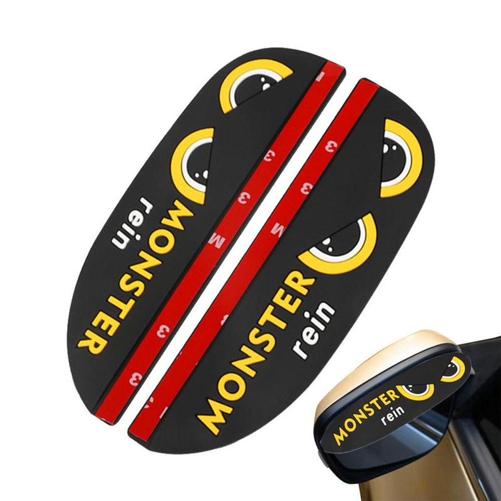 Anti Rain Film For Car Mirror 2pcs Rearview Mirror Cover Universal Waterproof Pr