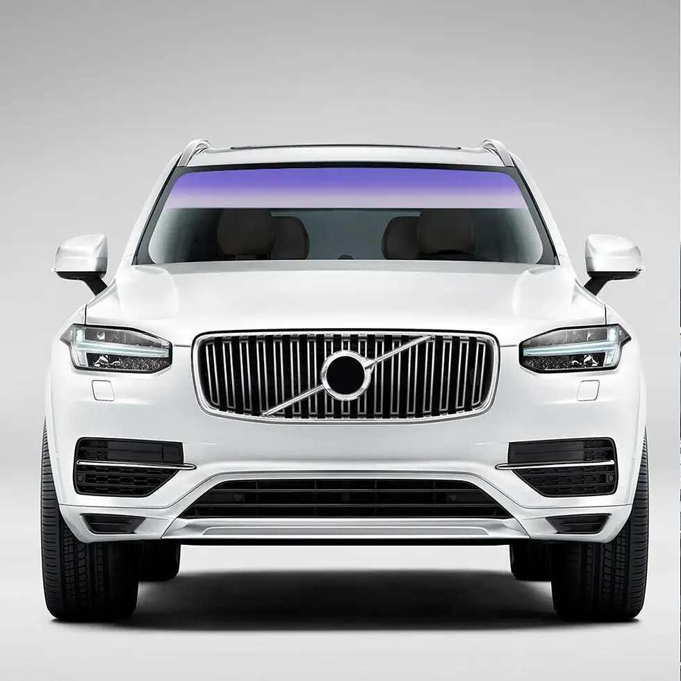Thumbnail: Car Sun Visor Strip Tint Film Front Windshield Shade Car Window Sun Visor Strip