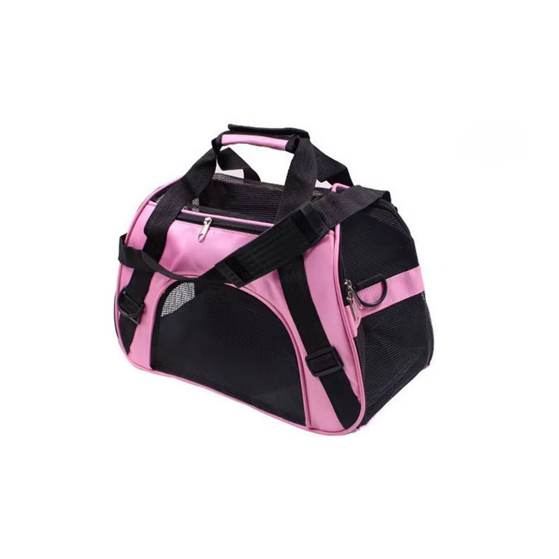 Thumbnail: Portable Pet Carrier Bag – Breathable Mesh Travel Tote for Small Dogs & Cats (E)