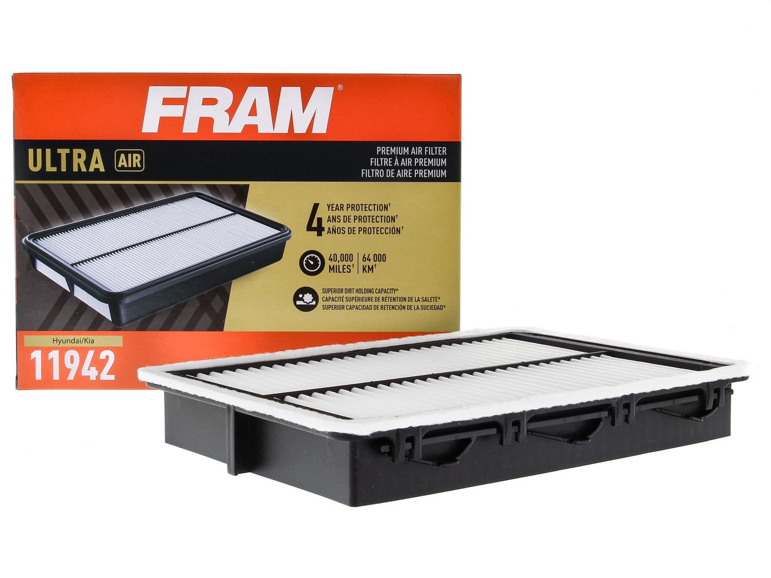 FRAM Ultra Air XGA11942, Premium Engine Air Filter for Select Hyundai Sonat..
