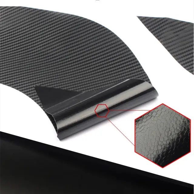 Thumbnail: 4pcs Car Door Sticker Carbon Fiber Styling Scratches Cover For Hb20 Hyundai Acce