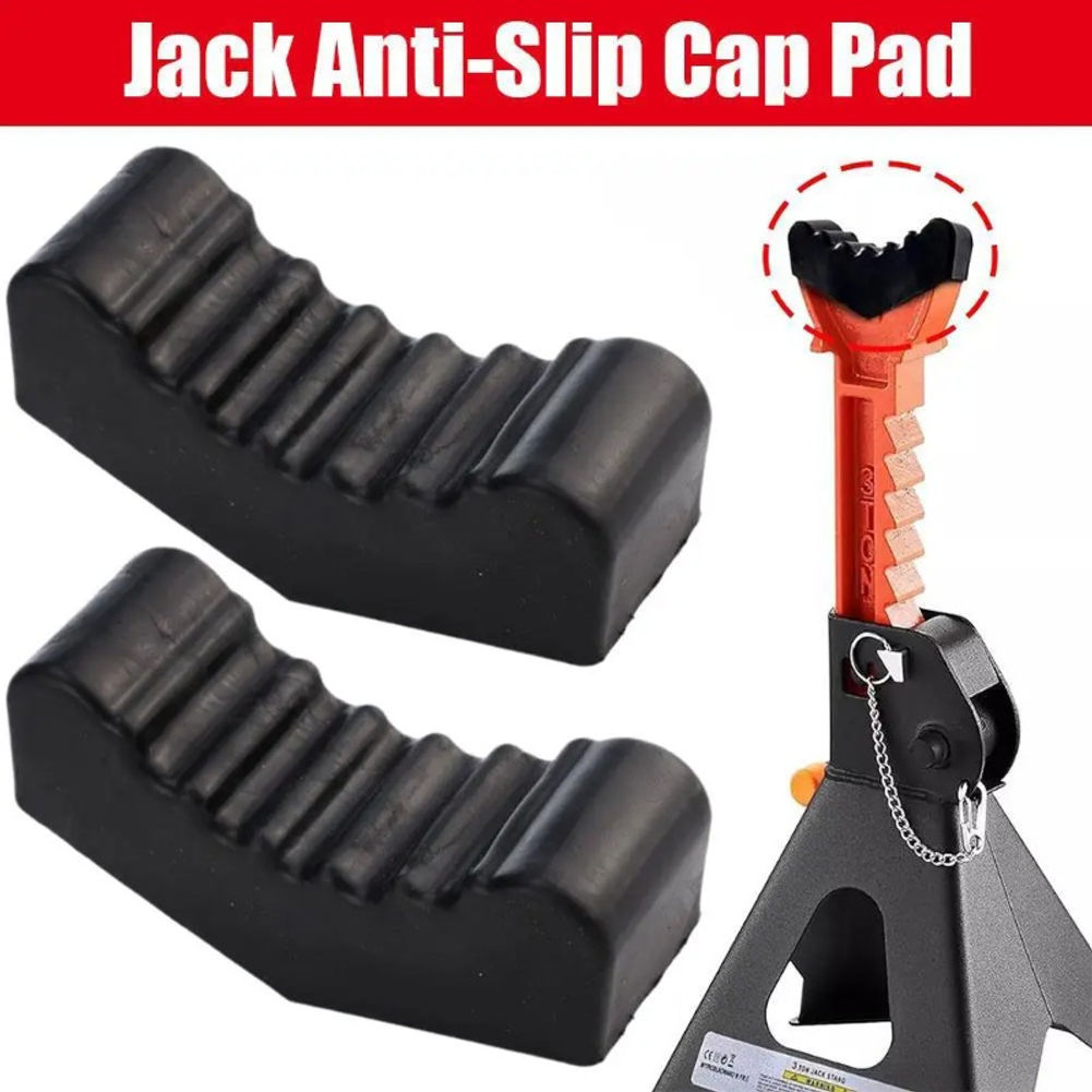 Automobile Slotted Jack Bracket Rubber Pad Floor Adapter Handrail Repair Pad Saf
