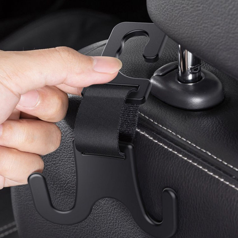 Thumbnail: Car Headrest Hooks Auto Back Seat Hanger For Wallet Purse Shopping Bag Hook Car