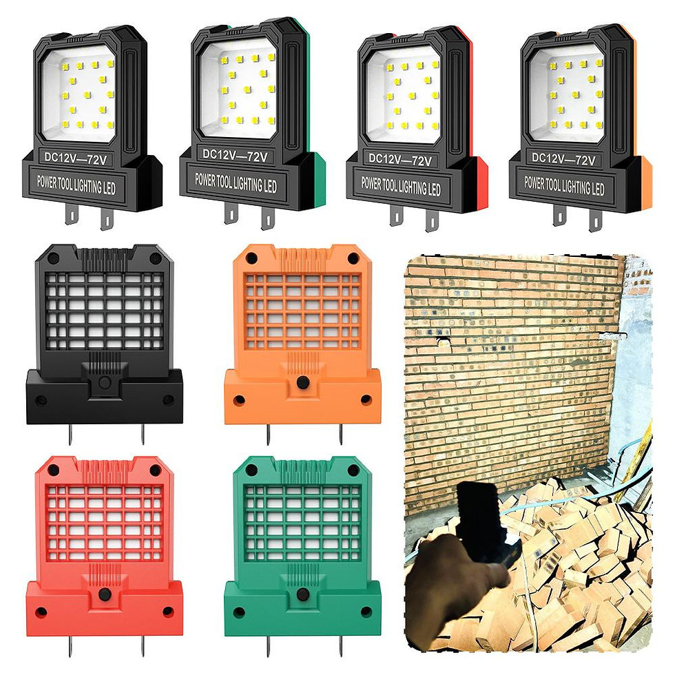 Thumbnail: 12V-85V Electric Tool Lithium Battery Universal LED Work Light 550LM Power Tool