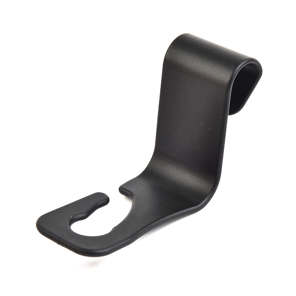 Thumbnail: 4PCS Universal Car Seat Back Hook Headrest Hanger Car Bag Pouch Clothes Hanging