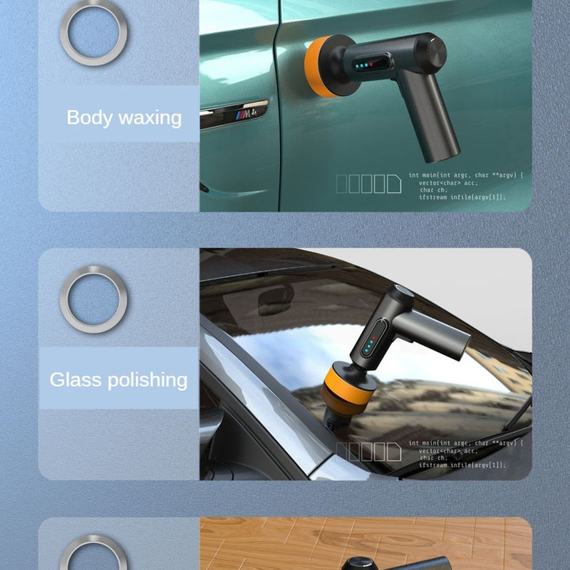 Thumbnail: Car Polisher Machine Wireless Electric Polishing Wax Tool Cordless Auto Polish W