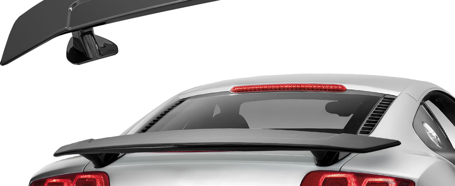 SucceBuy GT Wing Car Spoiler 46.3 inch Universal Spoiler Compatible with most Se