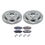 Thumbnail: Ultimate Brakes Rear Semi-Metallic Brake Pad and Rotor Kit with Hardware WM..