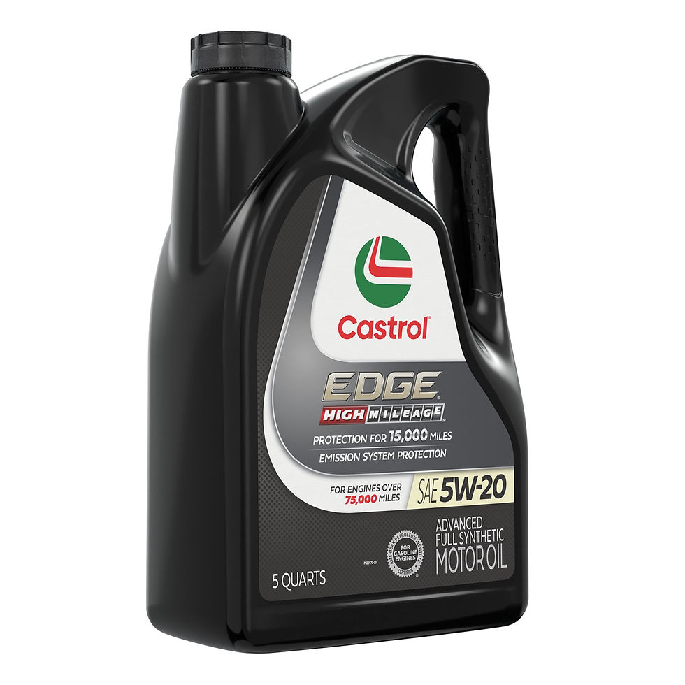 Thumbnail: Castrol EDGE High Mileage 5W-20 Advanced Full Synthetic Motor Oil, 5 Quarts