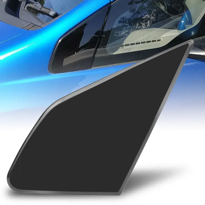 Thumbnail: Car Door Mirror Flag Cover Moldings For Honda Fit Jazz 2009 2010 2011 Rear Mirro