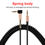 Thumbnail: Aux Cable 3.5mm Audio Cable 3.5mm Jack Speaker Cable Male to Male Car Aux Cord f