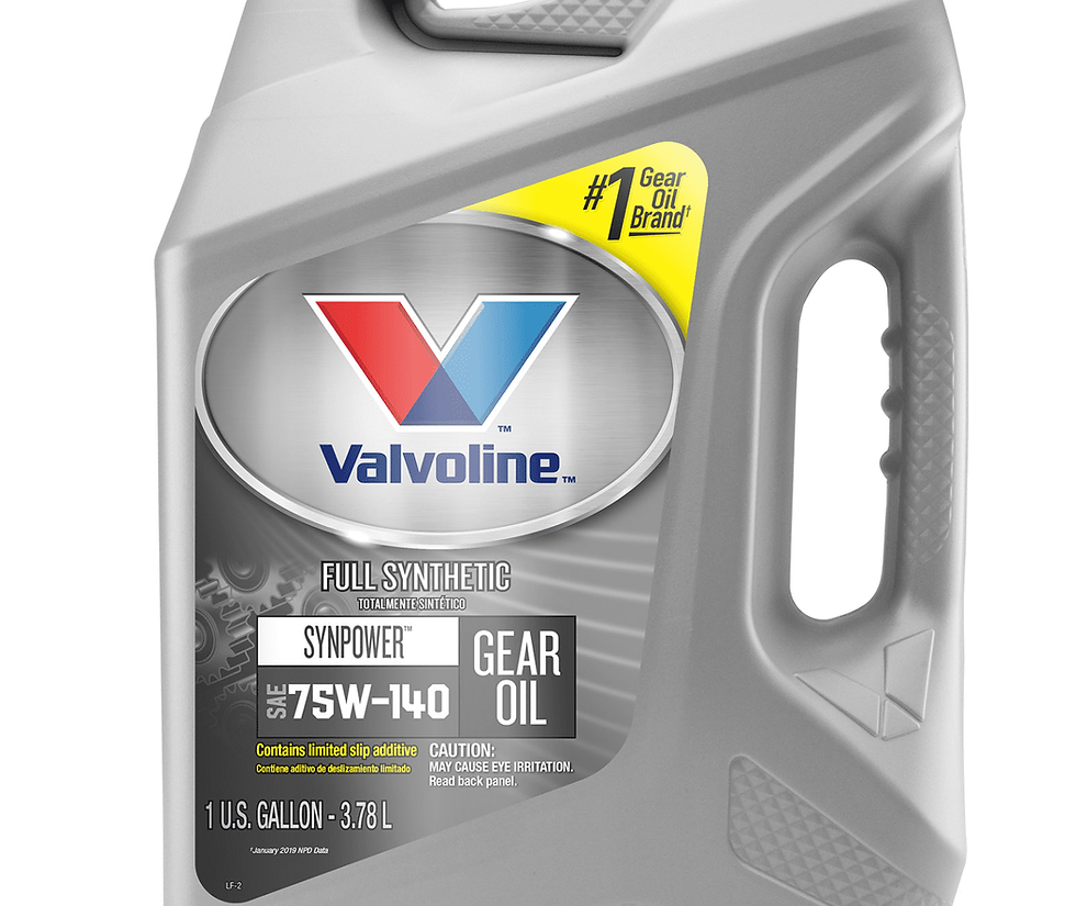 Valvoline Full Synthetic 75W140 Gear Oil 1 Gallon