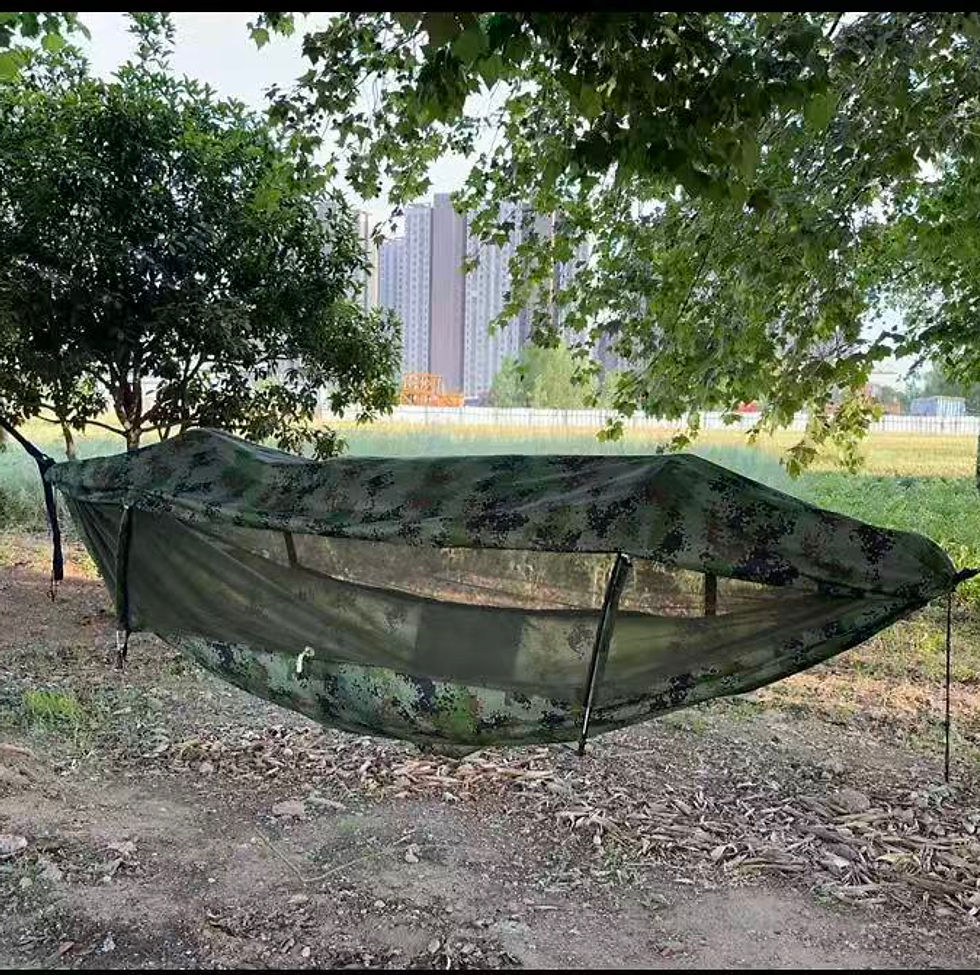 Thumbnail: Ultralight Portable Camping Hammock - Versatile for Outdoor & Vacation Use, Comp