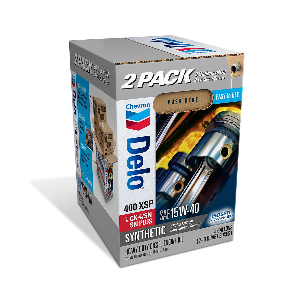 Thumbnail: DELO XSP Full Synthetic Diesel Motor Oil SAE 15W-40 3 Gallon Smart Change C..