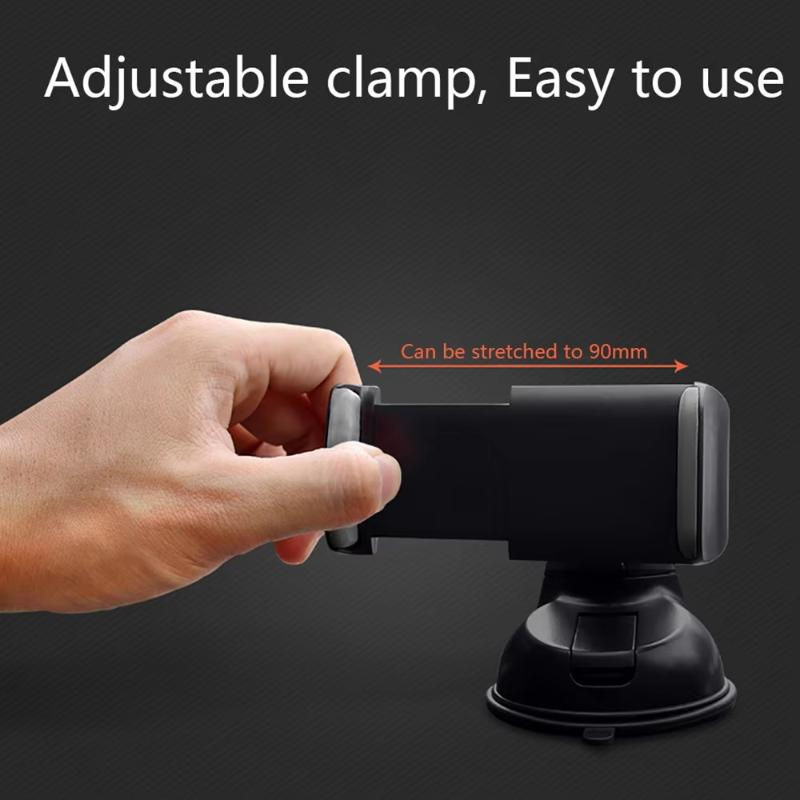 Thumbnail: Phone Holder For Car 360° Widest View Flexible Long Arm Universal Handsfree Dash