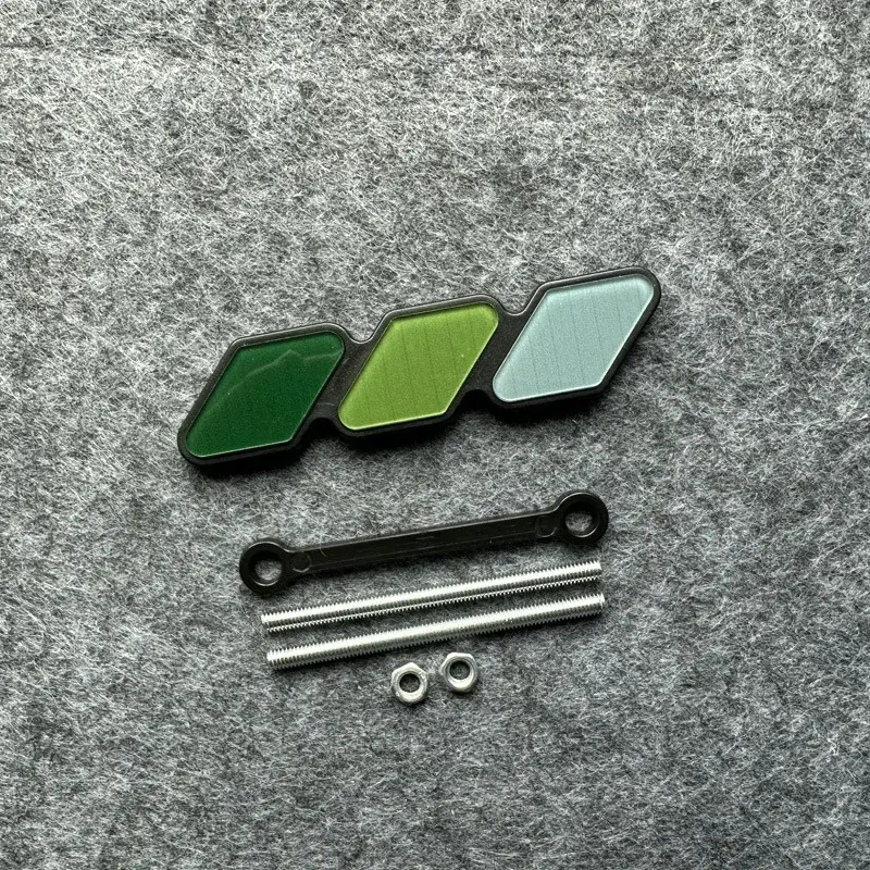 Thumbnail: Tri-color 3 Grille Badge Emblem for Toyota for Tacoma 4Runner Tundra Highlande M