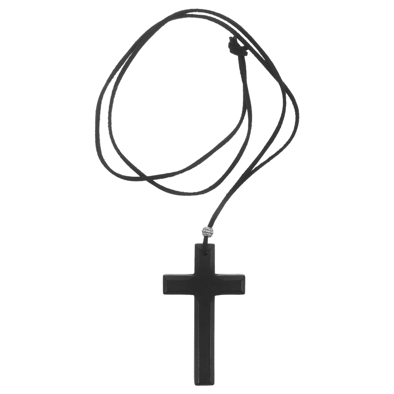 Thumbnail: Cross Pendant Car Mirror Accessories for Hanging Cars Long Chain Ornaments Rear