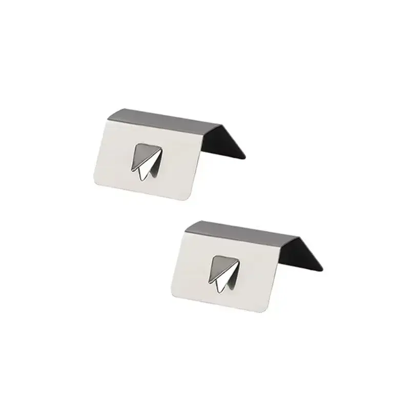 Thumbnail: Universal Wind Rain Deflector Channel New Metal Retaining Clips Stainless Steel