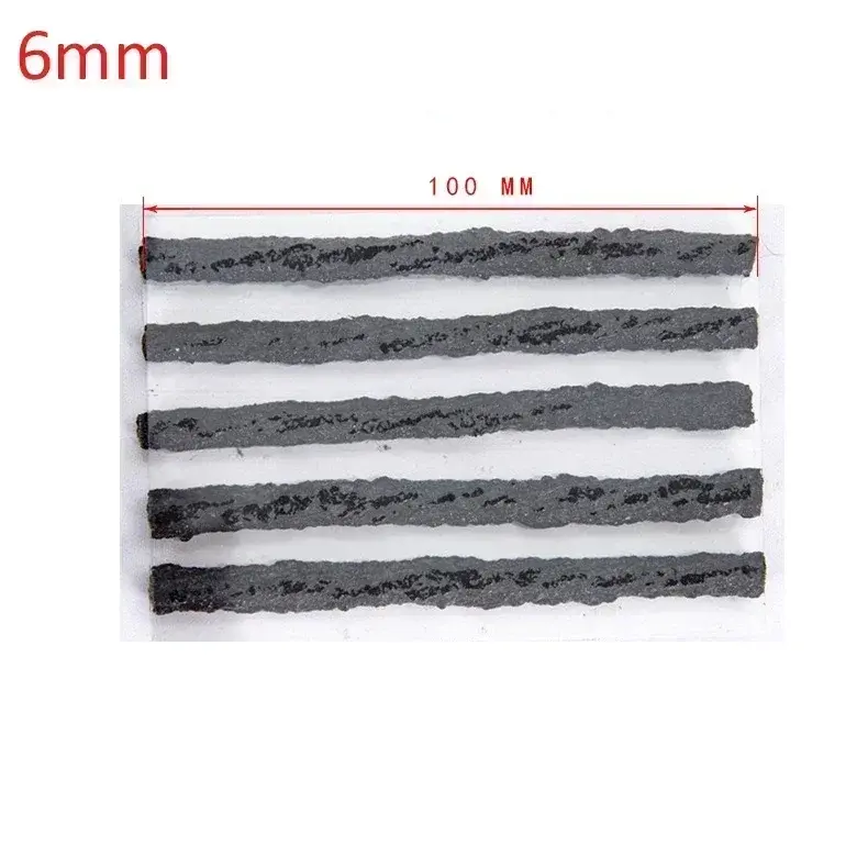 Thumbnail: 1Set Car Tire Repair Tool Kit with Rubber Strips Tubeless Tyre Puncture Studding