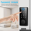 Thumbnail: Smart Lock Bolt with Fingerprint, IC Card, Passcode, Keys Unlock and Auto Lock, 