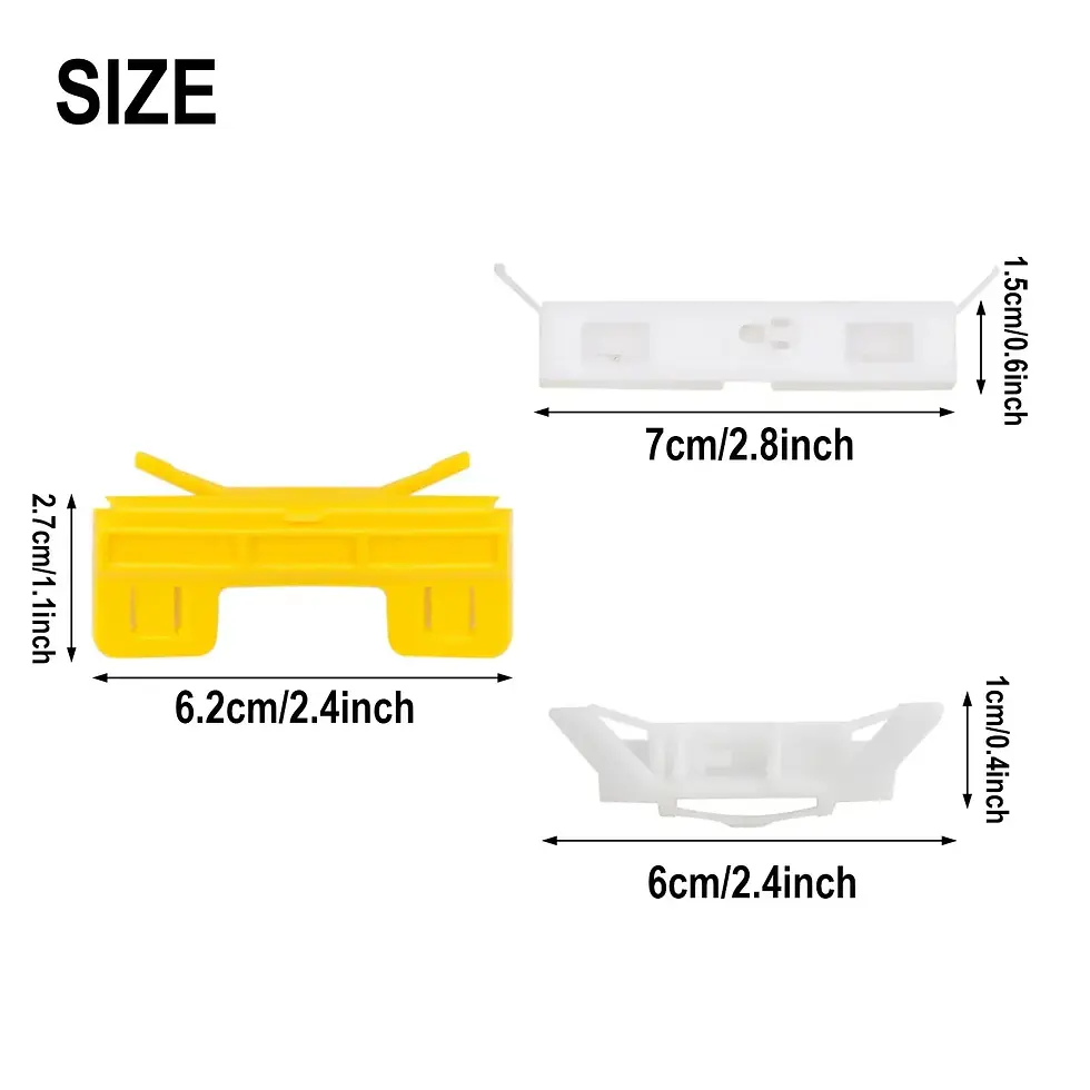 Thumbnail: 11pcs Windshield Roof Molding Clip For Honda For Accord For Civic For HR-V Car W