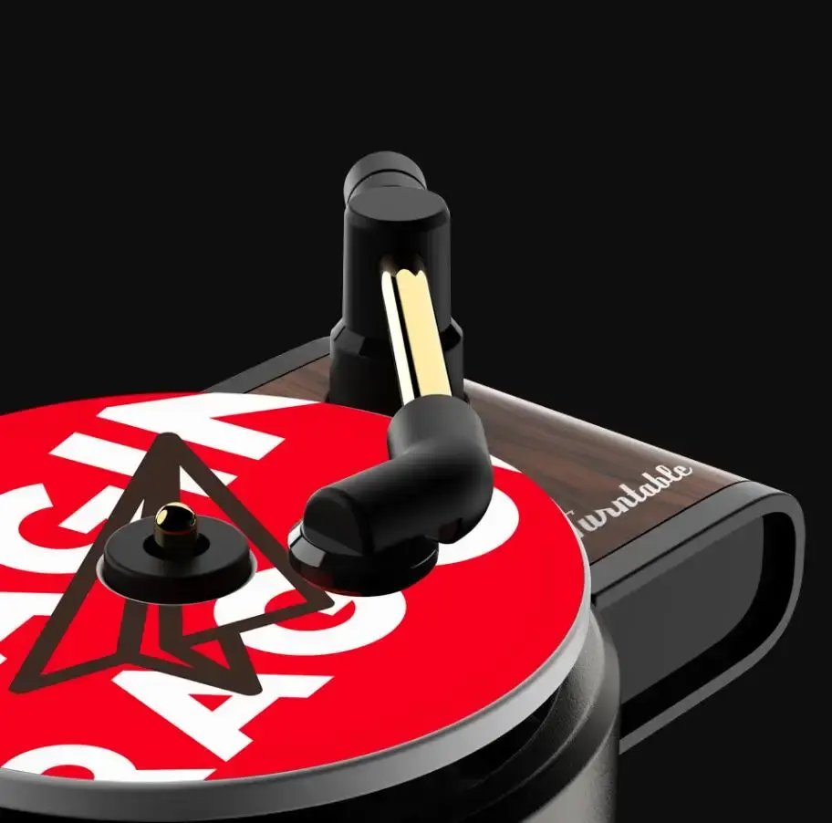 Thumbnail: Record Player Car Perfume Clip Air Freshener Phonograph Auto Air Vent Fragrance