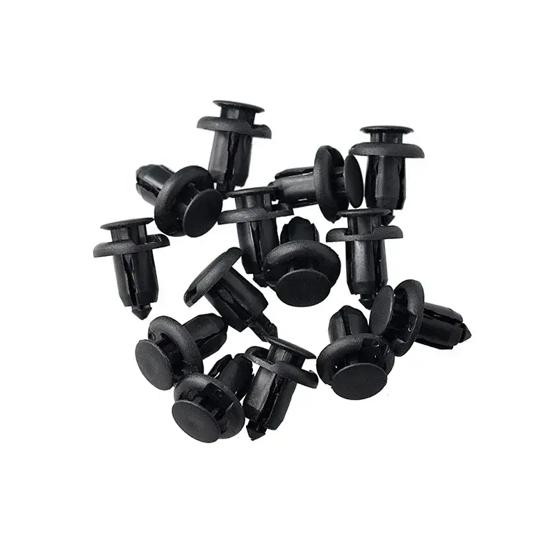 Thumbnail: 10/20/50pcs 10mm Diameter 10mm Vehicle Car Bumper Door Panel Fender Liner Clips