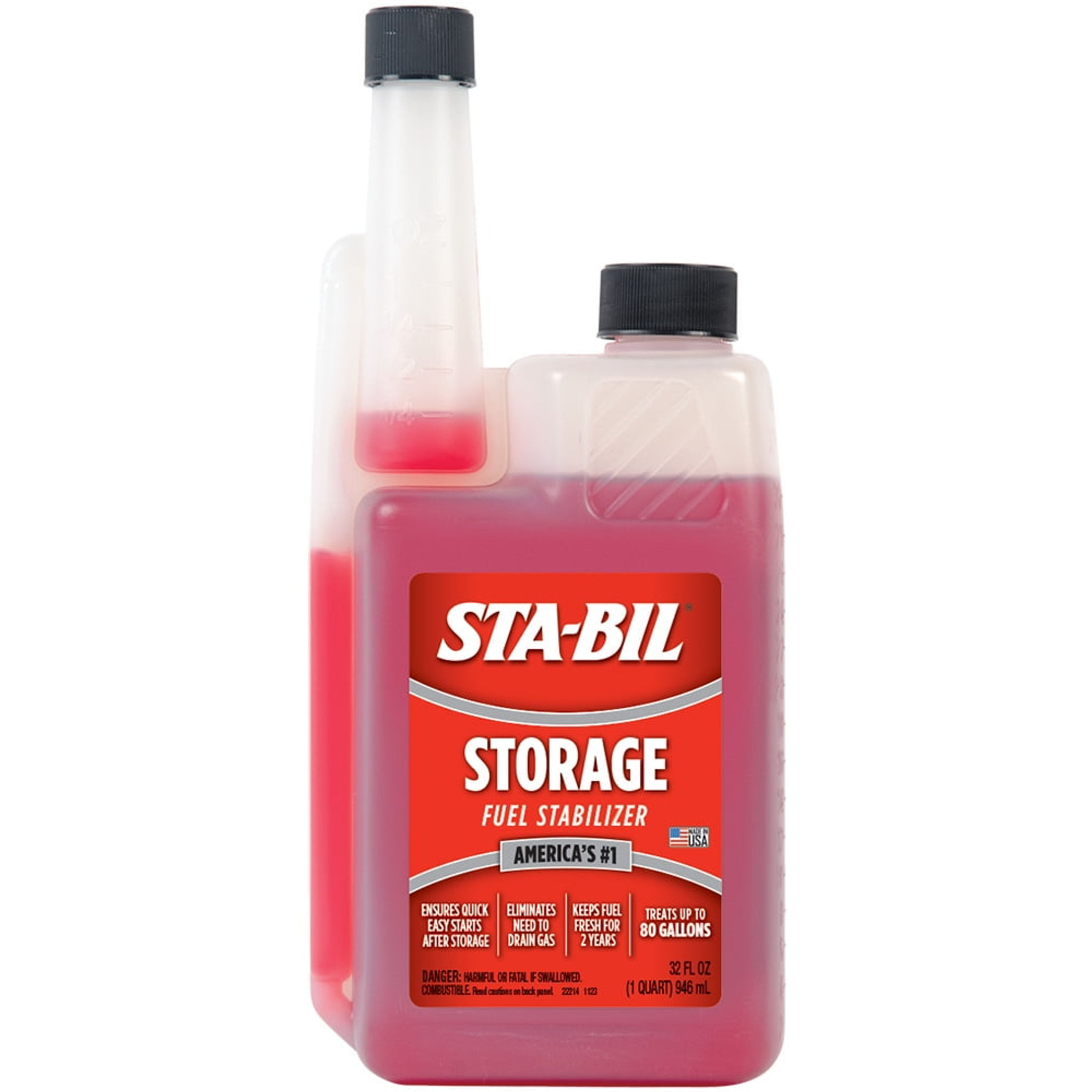 STA-BIL Storage Fuel Stabilizer Keeps Fuel Fresh, 32 oz