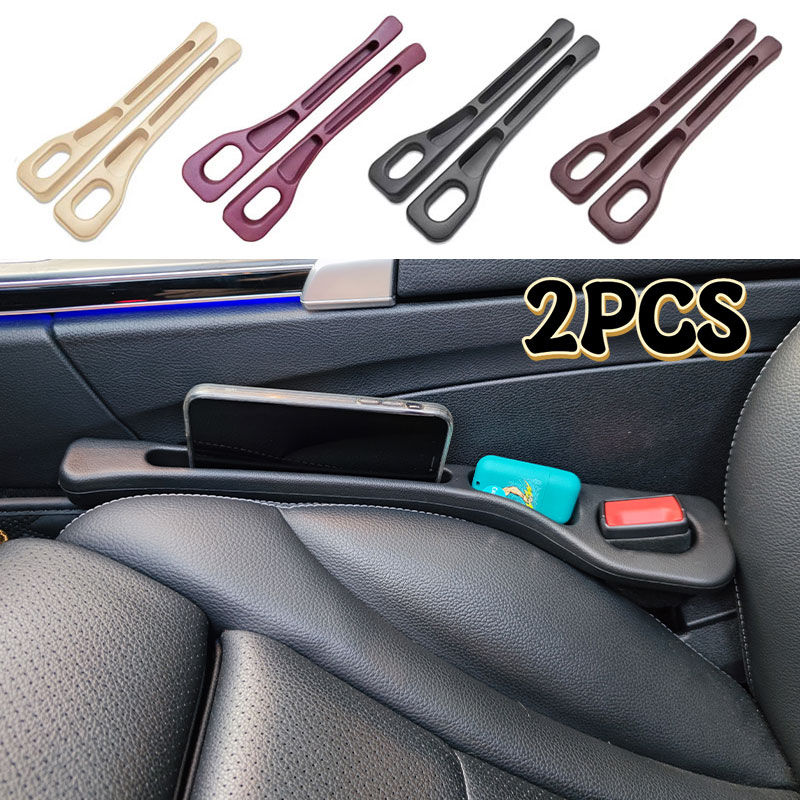 2Pcs Universal Car Seat Gap Plug Strip Side Seam Car Gap Filler Leak Proof Seat