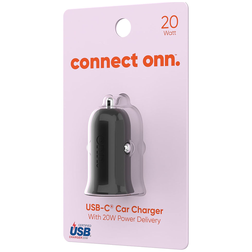 Thumbnail: USB-C Car Charger with 20W Power Delivery, Black