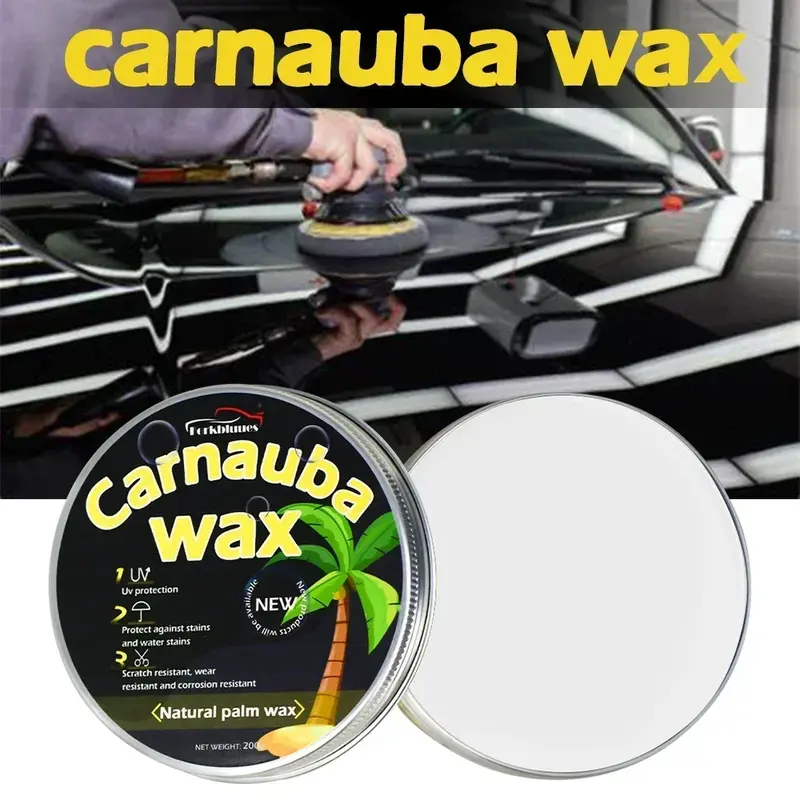 Thumbnail: Car Wax Auto Paint Care Carnauba Paste Wax Brazilian Polishing Wax Paste High Gl