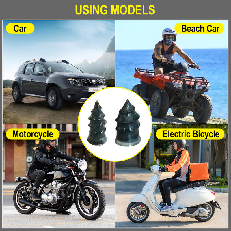 Thumbnail: Car Motorcycle Vacuum Tyre Repair Nails Truck Scooter Bike Tire Puncture Repair