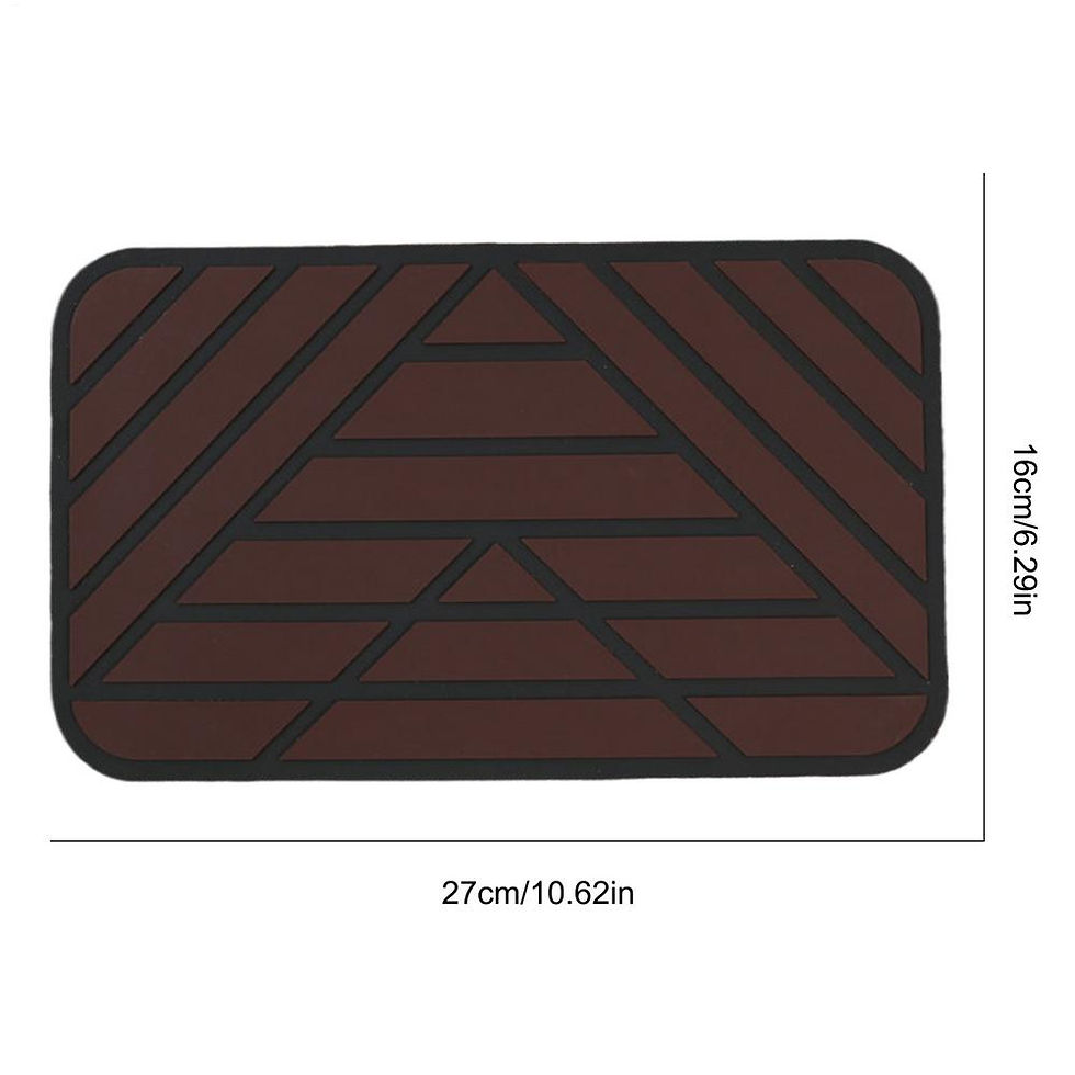 Thumbnail: Car Main Driver Heel Pad Auto Brake Foot Pedal Floor Mat Anti-slip Wear-resistan