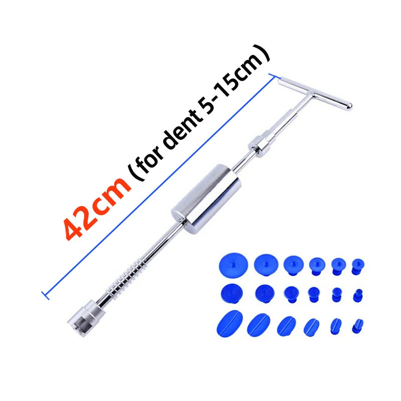 Thumbnail: Car Dent Puller T Dent Repair Tool Auto Repair Sheet Metal Kit Slide Hammer Reve