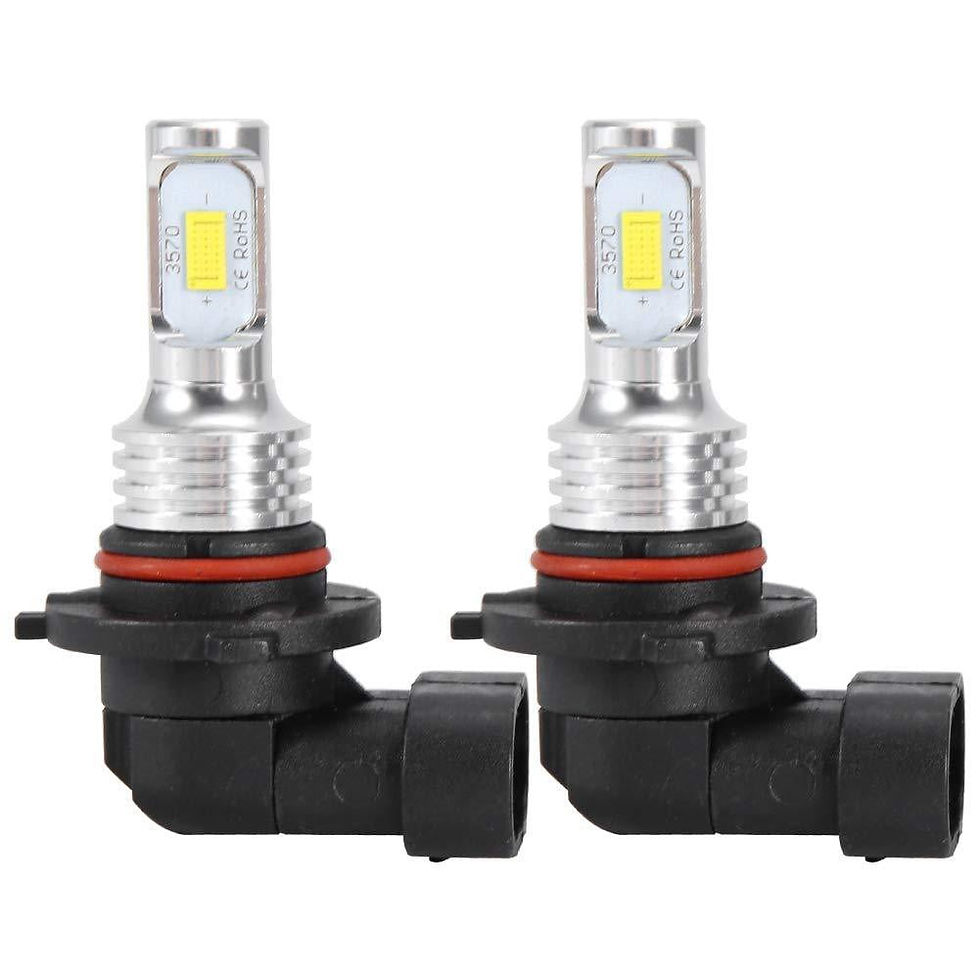 Thumbnail: For RAV4 2016 2017 2018 - 9012 LED Headlight Bulbs 6000K White Hi-Lo Beam