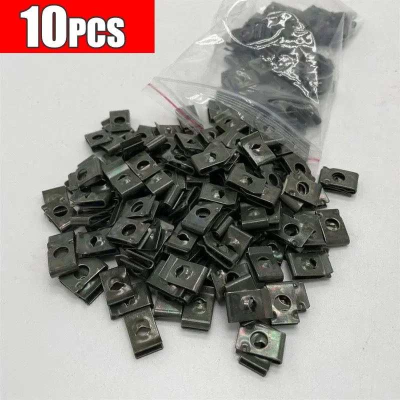 Thumbnail: Mixed Car Motorcycles Metal Screw Tapping Fastener Clip U-Type Clip with Screw A