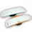 Thumbnail: 2PCS Car Blind Spot Mirror Adjustable 360 Degree Frameless Rearview Wide Angle R