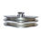 Thumbnail: Saginaw Power Steering Pump Double-Groove Steel Pulley Compatible With GM (..
