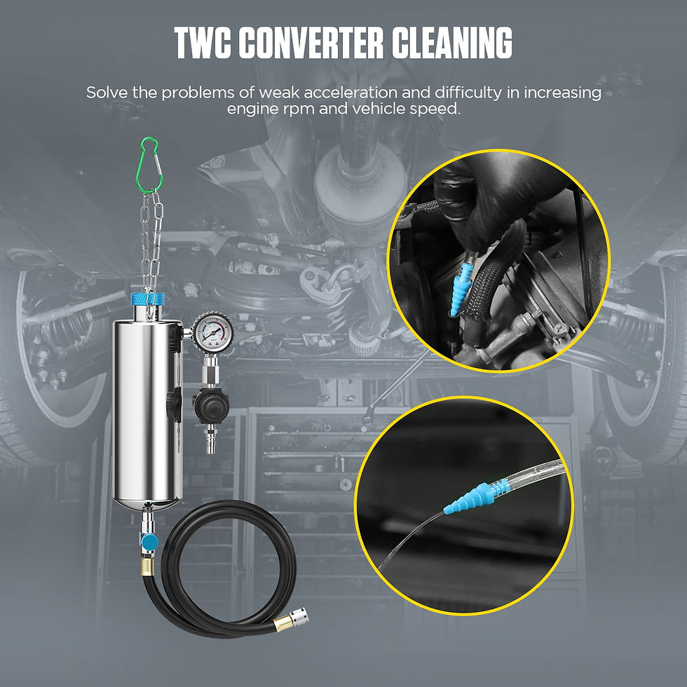 Thumbnail: AUTOOL C80 Car Fuel Injector Cleaner Machine Pressure Adjustable Non-Dismantle A