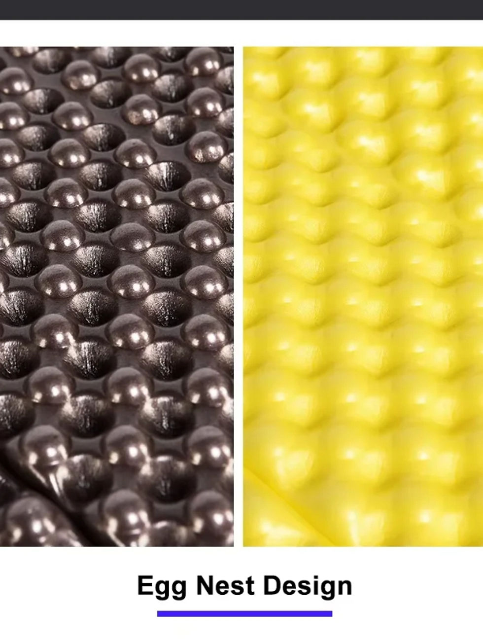 Thumbnail: Camping Mat Portable Sleeping Pad Picnic Foam Bed Mattress Travel Trekking Equip
